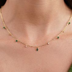 This Choker Necklace Is New With Tags By Beautiful Earth Boutique. Gift Box Is Included. Color- Gold Plate Material- 925 Stamped Closure- Spring Ring Closure Aaa Cubic Zirconia Crystals Gold Necklace Green Stone, Green Charm Necklace With Delicate Chain, Green Delicate Chain Charm Necklace, Green And Gold Jewelry, Necklaces Emerald, Gold Green Necklace, Green And Gold Necklace, Hozier Concert, Hoco 2024