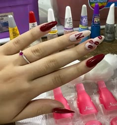 Coquette Nail, Nail Academy, Valentines Day Nails, Hippie Nails, Punk Nails, Vibrant Nails, Simple Acrylic Nails, Pretty Gel Nails, Pedicure Nail Art