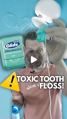 Warren Phillips on Instagram: "Your go-to dental floss brand is as TOXIC as putting plumber’s tape in your mouth!

That’s right—most dental floss is made up of teflon fiber (the same stuff in plumber’s tape and non-stick pans), and here’s why: A recent study found that women using Oral B Glide had higher levels of PFAS, or ‘Forever Chemicals,’ in their blood!

👉 These harmful forever chemicals stay in your body for a long time and are linked to serious health issues like liver damage, hormone disruption, immune system issues, and even potentially c*ncer!

👉 You can ditch Oral B, but it won’t solve the problem: many other dental floss brands also use plastic fibers like nylon and polyester, releasing microplastics into your body every time you floss. 

👉 To make matters worse, most denta Dental Floss, Non Stick Pan, Health Issues, Healthy Living, Health