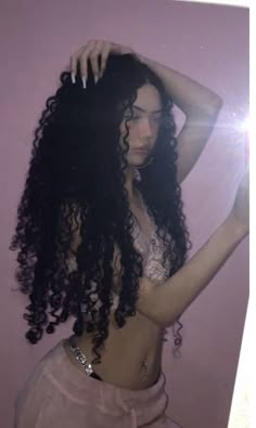 Mrs Bella, Long Natural Curly Hair, Curly Hair Photos, Curly Hair Styles Easy, Foto Ideas Instagram, Hair Girl