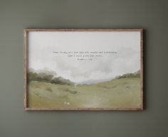 a painting hanging on the wall with a quote above it that reads, don't tell you are crazy and wonderful