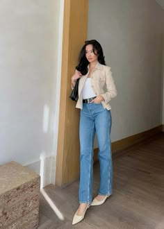 Fits For Work, Tita Outfit, Uni Fits, Easy Hairstyles For Thick Hair, Classy Outfits For Women, Classy Fits, Finding Myself, Casual Chic Outfits, Trends 2025