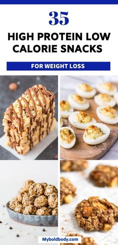 Aug 14, 2020 - Craving a nice snack? Here are 35 high protein low calorie snack ideas and recipes that’ll help you lose weight. Healthy weight loss snacks Low Calorie Snacks Recipes, High Protein Low Calorie Snacks, Low Calorie High Protein Snacks, Low Calorie Recipes Snacks, High Protein Snack Recipes, Protein Snacks Recipes, High Protein Low Carb Snacks, Low Calorie Protein