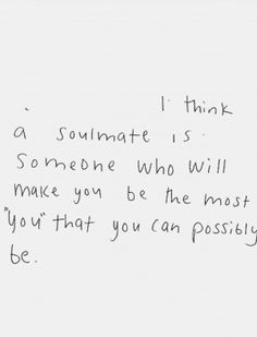 a handwritten note with the words i think someone who will make you be