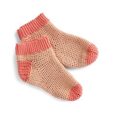 Bernat Crochet Contrast Reading Socks | Yarnspirations Crochet Beginner Patterns, Easy Crochet Socks, Free Easy Crochet Patterns, Reading Socks, Beginner Patterns, Crochet Beginner, Crochet Socks Pattern, Crochet Best, Easy Crochet Patterns Free