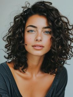 Curly Hair Cuts For Women, Best Haircuts For Curly Hair, Fine Curly Hair Cuts, Lock Home Screen, Haircut For Curly Hair, Easy Haircuts, Layered Curly Haircuts, Curly Hair Summer, Perfect Curly Hair