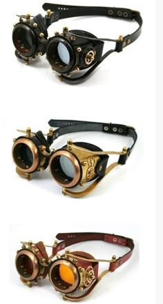 Sound Element, Steampunk Glasses, Stile Harry Potter, Steampunk Gadgets, Steampunk Aesthetic, Diesel Punk, Style Steampunk