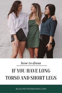 Short Torso Outfits, Styles For Petite Women, Outfits For Short Women, Dress For Body Shape, Chic Capsule Wardrobe, Dresses For Apple Shape