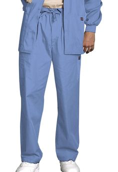 PRICES MAY VARY. Men's natural rise, drawstring waist pant with a functional zip fly Cargo Pocket, Pant Back Pocket, Slash Pockets Inseam: 31" Mens Elastic Waist Pants, Men Workwear, Drawstring Waist Pants, Mens Scrubs, Safety Clothing, Mens Workwear, Men Plus Size, Mens Cargo, Elastic Waist Pants