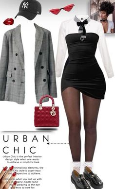 #fashion Urban Glamour Outfit, 6th Form Outfits, Urban Chic Outfits, Date Night Outfit Classy, Sixth Form Outfits, Trip Outfit, Glamour Outfit, 90s Inspired Outfits, Dot Dot