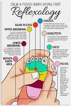 Baby Reflexology, Massage Bebe, Baby Remedies, Baby Trivia, Reflexology Massage, Seni Dan Kraf, Foot Reflexology