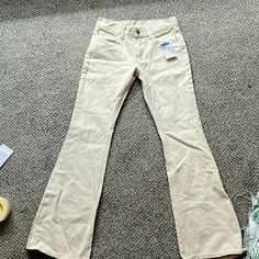 Ivory Colored Jeans , Size Small Patch Work Jeans Cream, White Jeans Low Rise, Cheap White Mid-rise Cargo Jeans, Low Rise White Corduroy Pants, Low Waisted Cream Jeans, Pegged Jeans, Big Star Jeans, Gray Camo, Dark Blue Jeans