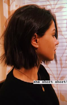 Above Shoulder Brunette Hair, Dark Brown Chin Length Hair, Shoulder Length Hair Short Neck, Above Shoulder Brown Hair, Short Hair Above Shoulder Straight, Straight Above Shoulder Hair, Chin Length Dark Hair, Chin Length Brunette Hair, Short Above Chin Haircut