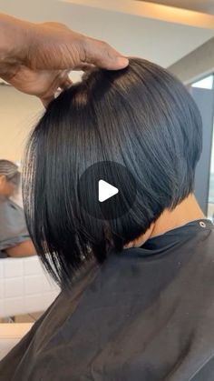 4,350 likes, 130 comments - keonbrunson_hair on March 16, 2024: "See You Tomorrow ATLANTA 🛫 Perfect Graduated,Asymmetric, Versatile, Bob Haircut ….😍… Liz Know What’s She Wants ……💁🏻‍♀️ #dmv #mckeenajordansalon #dmvhairstylist #hairstylist #natural #naturalhair #health #healthyhair #hair #lahairstylist #atlhairstylist #atlantahairstylist #hairsalon #haircut #hairtransformation #KBrunson #TheHAIRGOD … YOU COULD BE NEXT". Black Girls Haircut Styles, Bob Long In Front Short In Back, High Bob Haircut, 1960s Bob Haircut, Silk Press Natural Hair Bob Cut, Tapered Bob For Black Women, Middle Part Bob With Highlights, Bob Longer In Front Shorter In Back, Bob Sewin With Leave Out