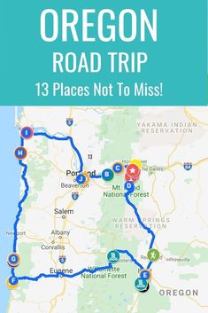 the oregon road trip is one of the best things to see