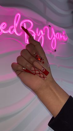 Birthday Nails 2023, Vday Nails, Best Nails, Drip Nails, Girly Acrylic Nails, Vibrant Nails, Simple Acrylic Nails, Long Acrylic Nails Coffin, Long Square Acrylic Nails