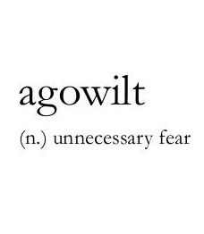 the words agowlt are written in black and white