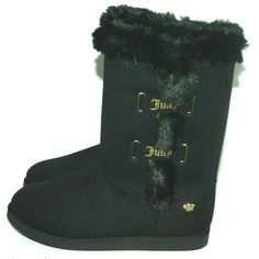 JUICY COUTURE JC-KODED WINTER BOOTS WOMEN BLACK SIZE 9M WJ03344W Juicy Couture Winter, Juicy Couture Boots, Hello Kitty Items, Black Boots Women, Bearpaw Boots, Winter Boots Women, Boots Women, Boot Shoes Women, Ugg Boots