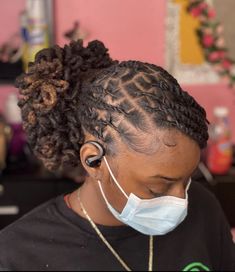 Loc Ponytail Styles Wedding, Prom Hairstyles For Dreads, Updo Hairstyles For Locs Black Women, Lock Bun Styles, Locs In Low Bun, Loc Up Dos, Low Ponytail With Locs, Cute Loc Updos