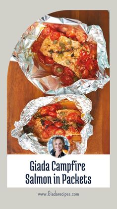 Giada Campfire Salmon in Packets