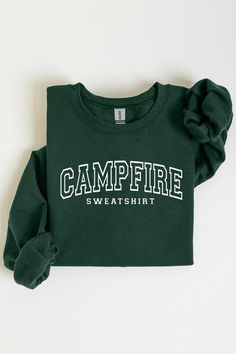 Campfire Sweatshirt Graphic Fleece Sweatshirts.Unisex Crew Neck Long Sleeve Sweaters Knits.Crafted from premium materials, tailored to your lifestyle, ensuring a comfortable fit for any occasion.Family Group Uniforms Birthday Party Gift Concert Festival Events.High Quality Direct To Film Printed Graphic Design.50%COTTON,50%POLYESTERNICARAGUAMade In: Nicaragua Cozy Fleece Crew Sweatshirt, Comfy Crew Fleece Sweater, Comfy Crew Neck Fleece Sweater, Cozy College Sweater With Ribbed Cuffs, Varsity Fleece Sweater For Winter, Fall Collegiate Sweater For Loungewear, Comfy Fleece Sweater With Crew Neck, Collegiate Sweater For Loungewear In Fall, Collegiate Style Sweater For Fall Loungewear