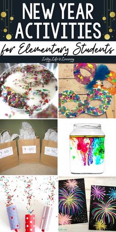 Get your kids excited for the New Year with these fun and engaging New 
​Year Activities for Elementary Students! From printable bookmarks to DIY
​ confetti poppers, there's something for everyone. These activities 
​promote learning, teamwork, and a positive mindset. Start the year off 
​right with these awesome homeschool ideas!