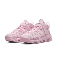 (WMNS) Nike Air More Uptempo 'Pink Foam' DV1137-600 - KICKS CREW Best Volleyball Shoes, Nike Air Uptempo, Pink Nike Shoes, Nike Air More Uptempo, Look Legging, Nike Air More, Pretty Shoes Sneakers, All Nike Shoes, Nike Air Shoes