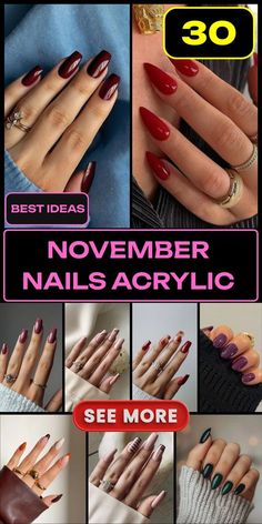 Neutral Nails Pink Classy, November Acrylic Nail Designs, November Nails 2024, November Nails Acrylic, Fall Nails Acrylic Coffin, November Nails Fall Acrylic, Fall Nails November, November Nail Colors, November Nail Ideas