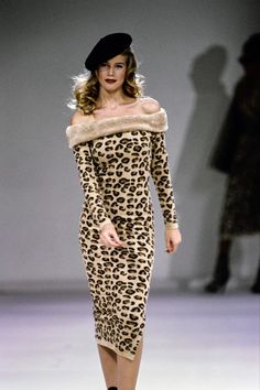 Azzedine Alaïa, 00s Fashion, Azzedine Alaia, 1990s Fashion, Animal Print Fashion