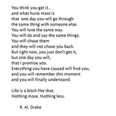 Robert M. Drake #rmdrake #poetic #poet #poetry #poem #words Rm Drake Quotes, Butterfly Book, Quote Unquote, Old Letters, Beautiful Poetry, Quotes About Everything