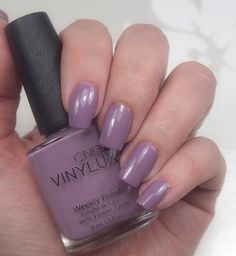 CND lilac eclipse Get Nails, Stylish Nails, Pretty Nails, Hair And Nails, Lilac, Nail Polish, Nail Art, Nails, Makeup