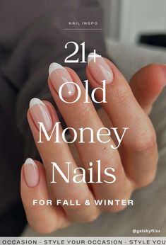 Looking for old money nails for fall and winter 2024? Check out this list of clean girl manicures that are perfect for the holiday seasons! Manicure Trends 2024 Fall, Popular Nail Shapes 2024, Nail Designs Old Money, French Nails 2024 Trends, 2024 Manicure Trends, Short Nail Shape Ideas, Manicure 2024 Trends, Nails Ideas 2024, Nails Trend 2024