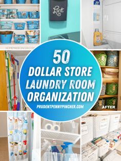 the top ten dollar store laundry room organization tips