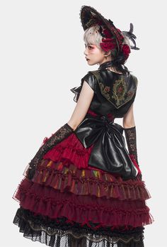 JSK Dress ♥Ready to Ship♥ Pact of Hunter♥ Gothic Lolita Dress – nbsama Lolita Outfits, Slip Dresses, Reference Images, Dress Set, Kawaii Girl, Cosplay Outfits, Japan Fashion, Lolita Dress, Gothic Lolita