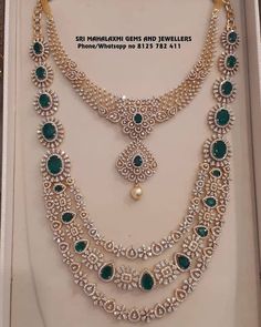 Bridal Diamond Necklace, Choli Blouse, Jewelry Set Design, Wedding Jewellery Collection