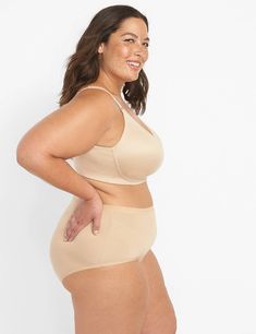 Available in Plus Size. Your fave Invisible Backsmoother full coverage bra smooths from every angle -- no bumps or lines. No-wire comfort.

                                                  Coverage & Lining: 
Full coverage
Lightly lined

Straps & Hooks: 
Adjustable straps
                                                               Back hook-and-eye closure

Fabric & Details:
Backsmoothing wing design prevents digging
Lightweight molded cups shape and support
Item Number #372579Imported Plus Wing Design, Wings Design, Full Coverage Bra, Plus Size Bra, Dress For Success, Fabric Details, Lane Bryant, Item Number, Adjustable Straps