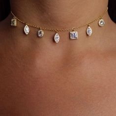 Diamond Choker Necklace, Diamond Choker, Diamond Necklaces, Kandy, Diamond Pendant Necklace, Cz Diamond, Diamond Bracelets, Dainty Necklace, Modern Jewelry