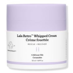 Lala Retro Whipped Cream - Drunk Elephant | Ulta Beauty Lala Retro Whipped Cream, Drunk Elephant Skincare, Natural Body Lotion, Mask For Dry Skin, Sephora Skin Care, Pretty Skin Care, Skin Care Items, Dry Skin Care, Natural Therapy