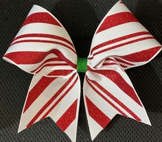 Christmas Cheerleading, Holiday Cheer Bows, Christmas Cheer Bows, Cute Cheer Bows, Christmas Competitions, Cheerleading Bow, Holiday Hair Bows, Cheerleading Bows, Cheer Stuff