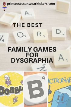 the best family games for dysgraphia