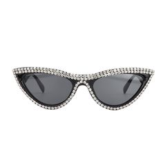 PRICES MAY VARY. 【TRENDY CUTE CAT EYE SUNGLASSES DESIGN】The Vintage cateye frame and temples make the overall look of these sunglasses very retro. The simple and compact design makes our frames look very stylish and exquisite. 【BLING RHINESTONE CRYSTAL DECORATION 】--Fun Rhinestone Studded Sunglasses, The simple cat eye and compact design makes our frames look very exquisite. 【UV400 PROTECTION LENES】-Cat eye sunglasses with high quality Lenses can block 100% of both UVA and UVB radiation. Anti-gl Simple Cat Eye, Studded Sunglasses, Sunglasses Cute, Sunglasses Design, Cateye Sunglasses, Trendy Sunglasses, Poses For Photos, Crystal Decor, Rhinestone Studs