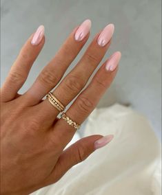 Summer nails, chrome nails, pink nails, spring nails, pink chrome nails, gold jewelry, baby pink nails, elegant nails, cute nails, trending nails 2024, trendy nails Classy Girly Nails, Feminine Pink Nails, Bubble Pink Chrome Nails, Simple Summer Nails Chrome, Milky Pink Nails Chrome, Prom 2024 Nails, Classy Light Pink Nails, Pink Nails Baby Shower Ideas