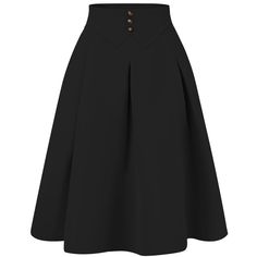 In the classic and basic design, a solid casual work skirt is versatile with any top and shoes. Flowy and breathable material, easily shows your body curve and elongates your legs. The pleated design and midi length give you a lovely and playful look. Suit for summer/autumn/spring and many occasions, such as Work, Office, Casual, Coffee Shop, Daily, Date, Business, Formal, Weekend, etc. Knee-length Solid Skirt With Button Closure, Solid Knee-length Skirt With Button Closure, Solid Color Knee-length Skirt With Button Closure, Classic Pencil Skirt With Button Closure, Classic Pencil Skirt With Buttons, A-line Office Skirt With Buttons, A-line Skirt With Buttons For Office, Solid A-line Skirt With Button Closure, Solid Color A-line Skirt With Button Closure