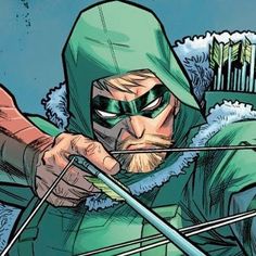 the green arrow is aiming at something