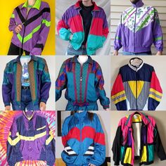 80's Jacket, Vans Oldschool, Windbreaker Outfit, Vintage Outfits 90s, 80s Outfit, 90s Outfit, Vintage Windbreaker, 1980s Fashion, Character Outfits