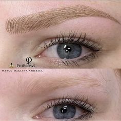 Blonde Tattoo Eyebrows, Microblading Eyebrows Before And After, Blonde Microblading, Mircoblading Eyebrows, Micro Pigmentation, Eyebrows Goals, Blonde Tattoo, Blonde Hair Goals, Light Eyebrows