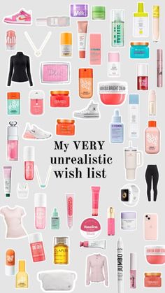 Things To Add To Your Wishlist Preppy, My Wish List Ideas, Dream Items List, Ideas For Wishlist, Preppy Whish List, Bday Wishlist 2023, Preppy Christmas Wishlist 2023, Birthday List Preppy, Makeup Gifts For Teens