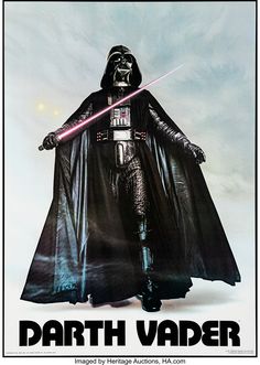 darth vader from the star wars movie poster