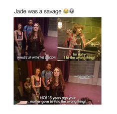 two pictures with the same caption in different languages, one is saying that jade was a