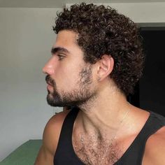 15 Iconic Curly Hair Ideas for Men | Hairaide Jewfro Men, Jewfro Hairstyles, Hair Ideas For Men, Medium Length Curls, Curly Hair Ideas, Messy Curly Hair, Natural Hair Men, Medium Curls, Medium Curly